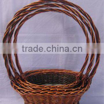 Willow Flower Basket Wholesale