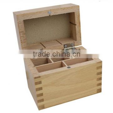 decorative rustic wooden storage box