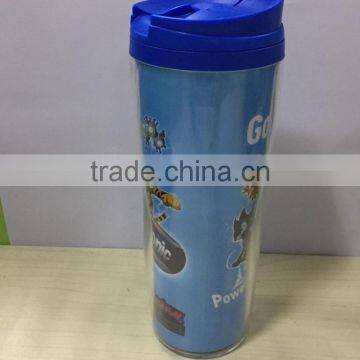 450ml Double Wall Magic Hard Plastic Tumbler Cup photo-2