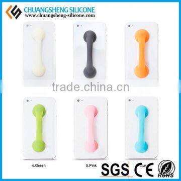 Magic Double Sides Round Shape Vacuum Silicone Sucker for Phone Accessories photo-4