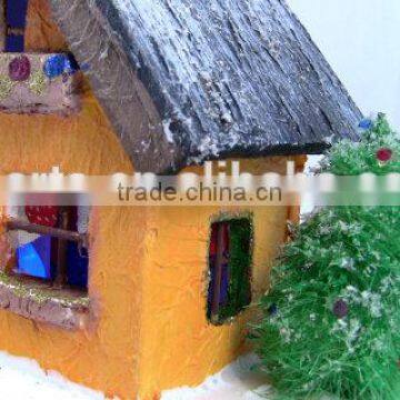 Little Christmas House With Colored Light photo-3
