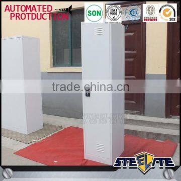 Metal Cabinet Single Door Clothes Locker Steel Wardrobe photo-6