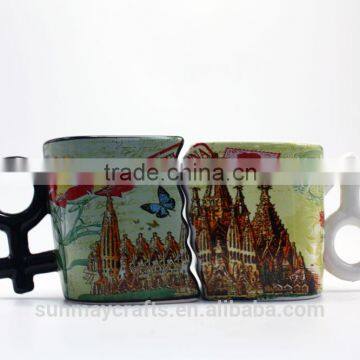 Oem Hot Sale Spain Barcelona Souvenir Coffee Ceramic Cup for Sale photo-2