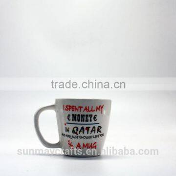 Wholesale Custom High Quality QATAR Souvenir Ceramic Cup for Sale photo-2