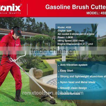 Ronix Gasoline Brush Cutter 4552 2 Stroke Petrol Engine 1.5KW 3200r/min 51.7cc photo-2