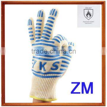 Anti-cut Heat Resistant Gloves Anti-cut Working Safety Gloves for Barbeque photo-6