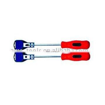 Screwdriver with plastic handle(screwdriver,screwdriver with plastic handle,hand tool)