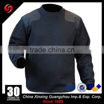 600gram Navey Blue Mens Army Pullover Military Sweater Military Thick Wool Knitting Sweaters for Men photo-3