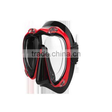 Hot Selling Customizable Tempered Glass Free Diving Mask photo-2