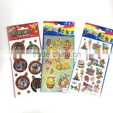 Foil Sticker, Laser Foil Sticker, Christmas Foil Sticker photo-5