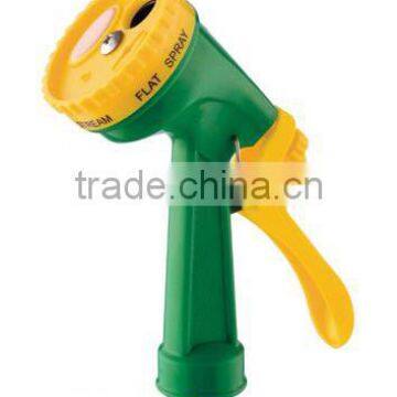 Hot sell CS-1002 4functions plastic spray hose nozzle Spray gun for garden and lawn