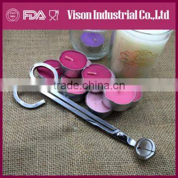 C006 Wick trimmer candle scissors/sunfffer/cutter dipper hight quality Stainless steel CHINA