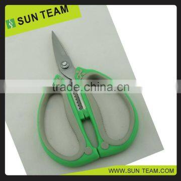 SK067 5-1/2" Vegetables Cutting Scissors With Soft Rubber Handle photo-2