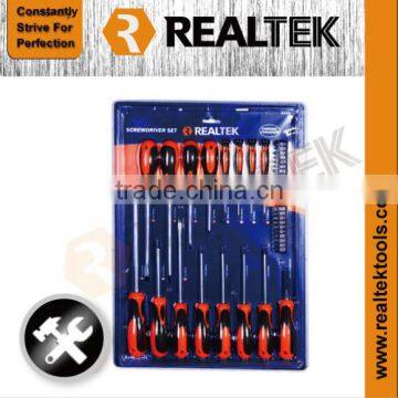 36PCS Screwdriver Set With TPR/PP Handle