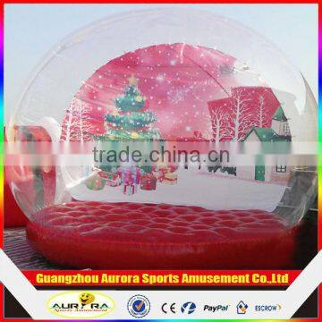 New Finished Life Size Snow Globe Clear Inflatable Dome for Live Show photo-2