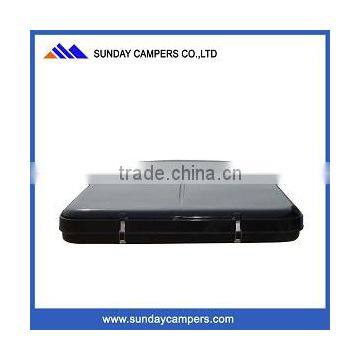 Camping 4x4 Top Roof Rack Roof Tent Car Hard Floor Camper Trailer Top Tent photo-3