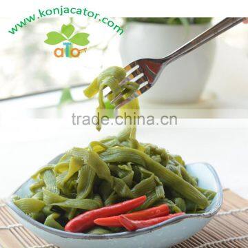 Konjac Instant Noodles/shirataki Ramen/ Konnyaku Pasta With Spinach Help Digestion photo-3