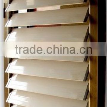 heze kaixin pvc casement window with shutter