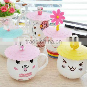 Silicone Cup With Lid Colored Cup Lids Cup Silicone Lid photo-3