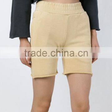 European Styles Fashion Women Loose Fitness West Track Shorts Pants Wholesale China Factory Custom Made Casual Shorts Pants photo-2