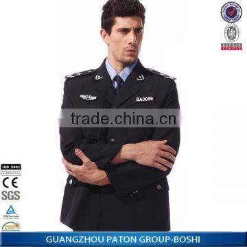 Wholesale Fashion Design Security Uniform Garment Jacket For Winter