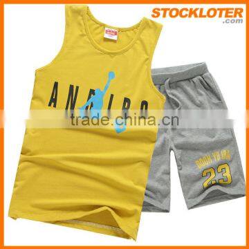 Outlet Vivid Kids Cotton Tank Top and Pants Stock 150810 photo-4