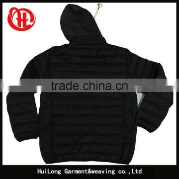 Stock Available Fleece Hoody Nylon Jacket Padded Jacket for Men photo-2