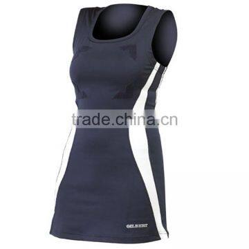 Plus Size Sublimated Custom Girl Sex Netball Jersey and Netball Dresses Skirts With Bibs photo-4