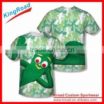 Wholesale Custom Fashion Sublimated Printing Dry Fit Loose Ladies/womens Running Shirts photo-2
