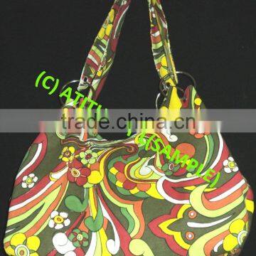 COTTON CANVAS HANDBAGS