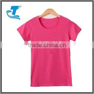 Summer Short Sleeve custom printing Women t-shirt