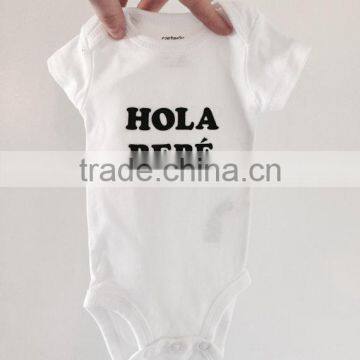 Short Sleeve Style and Newborn to 18/24 Months Age Baby Onesie Clothes Manufacturer photo-3