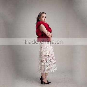Myfur 2016 Fashion Women Popular Natural Winter Real Raccoon Fur Waistcoat and Vest photo-5