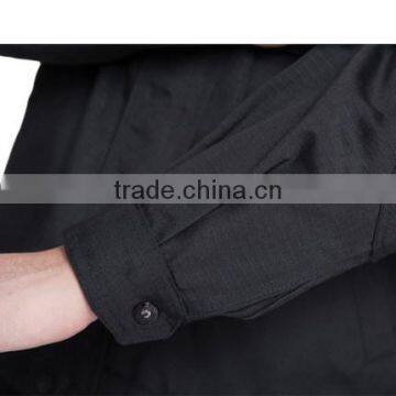 Juqian HighClass New Design Best Black Color Thick Winter Military Security Guard Uniform For Sale photo-6