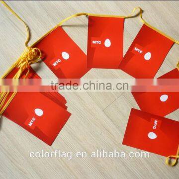 printed bunting pvc flag