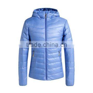 OEM Fashion Ultra Light Nylon Down Jackets/women Slim Fit Women Light Down Jacket For Outdoor and Indoor photo-3
