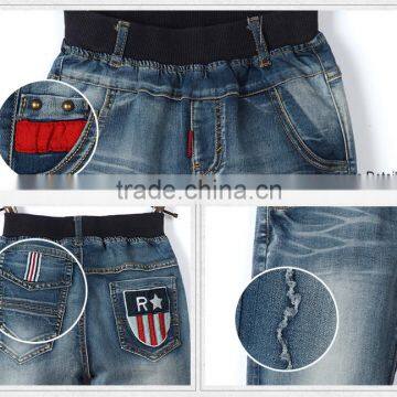 Wholesale Latest Design 8-16 Years Old Kids Jeans Pent With 5 Pocket Design photo-3