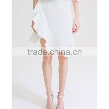 2017 Elegant Fashion Oem High Waist Fomal Women Latest Lady Skirt photo-3