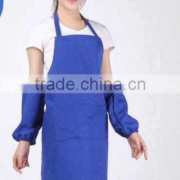 Korean version of advertising apron waterproof and custom printed Indian custom men and women thick cotton uniforms manufacturer