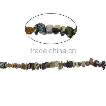 Stone Gemstone Loose Beads Irregular Yellow-green