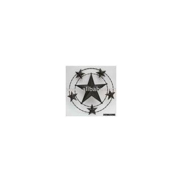 Metal Star Plaque