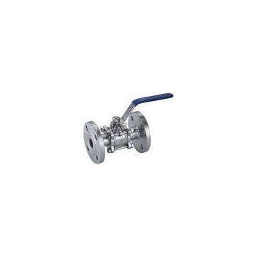 2PCS FP Flanged End Ball valve,2pcs floating flanged end ss ball valve,split body flanged end ss bal