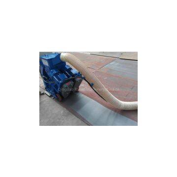 Steel plate abrasive blasting machine