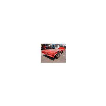 50 60 70 tons low platform transport trailer wheel loader excavator transportation low bed semi trailer for sale
