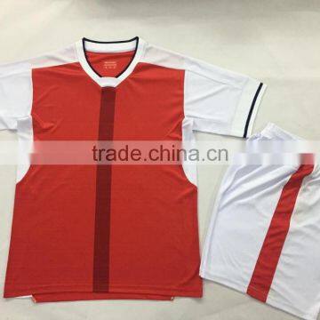 Custom Sublimation Soccer Wears 100 % Polyester / custom team name and numbers
