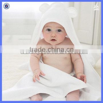 China supplier 100% bamboo hooded baby bath towels with bear ears