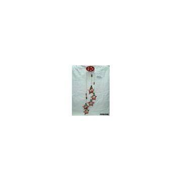 ceramic snowman windbell, Christmas, home decoration
