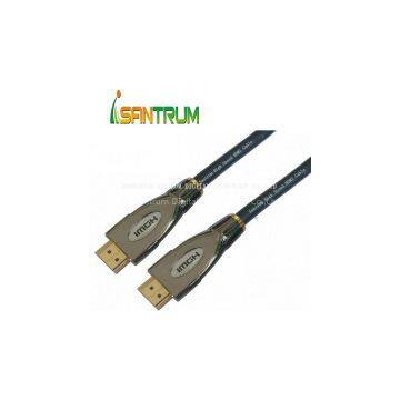 HDMI cable 2.0V Golden plated 4k with high speed support 2.0v 1.4