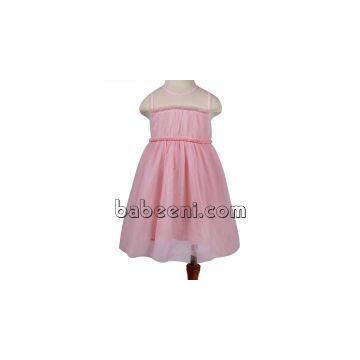 Pink party dress for baby girls - DR 2339