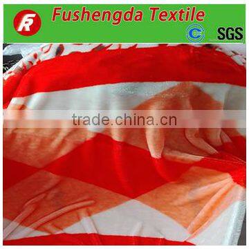 2016 New Design 100% Polyester Animal Printed pv Plush Fabric photo-5